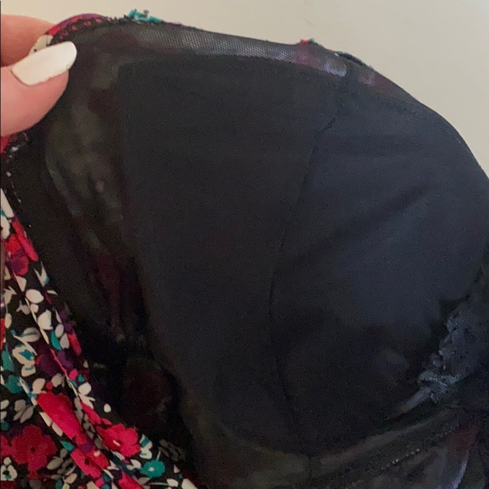 Torrid | Floral Ruched Swimsuit - Picture 6 of 6